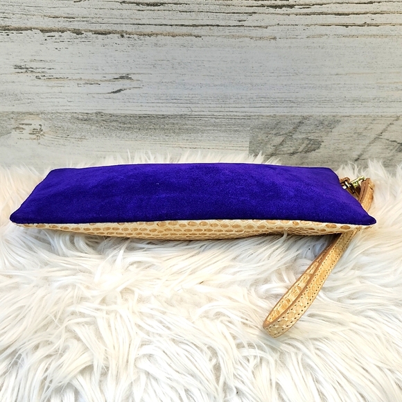 IPPOLITA "RARE" PYTHON AND SUEDE WRISTLET - Picture 5 of 11